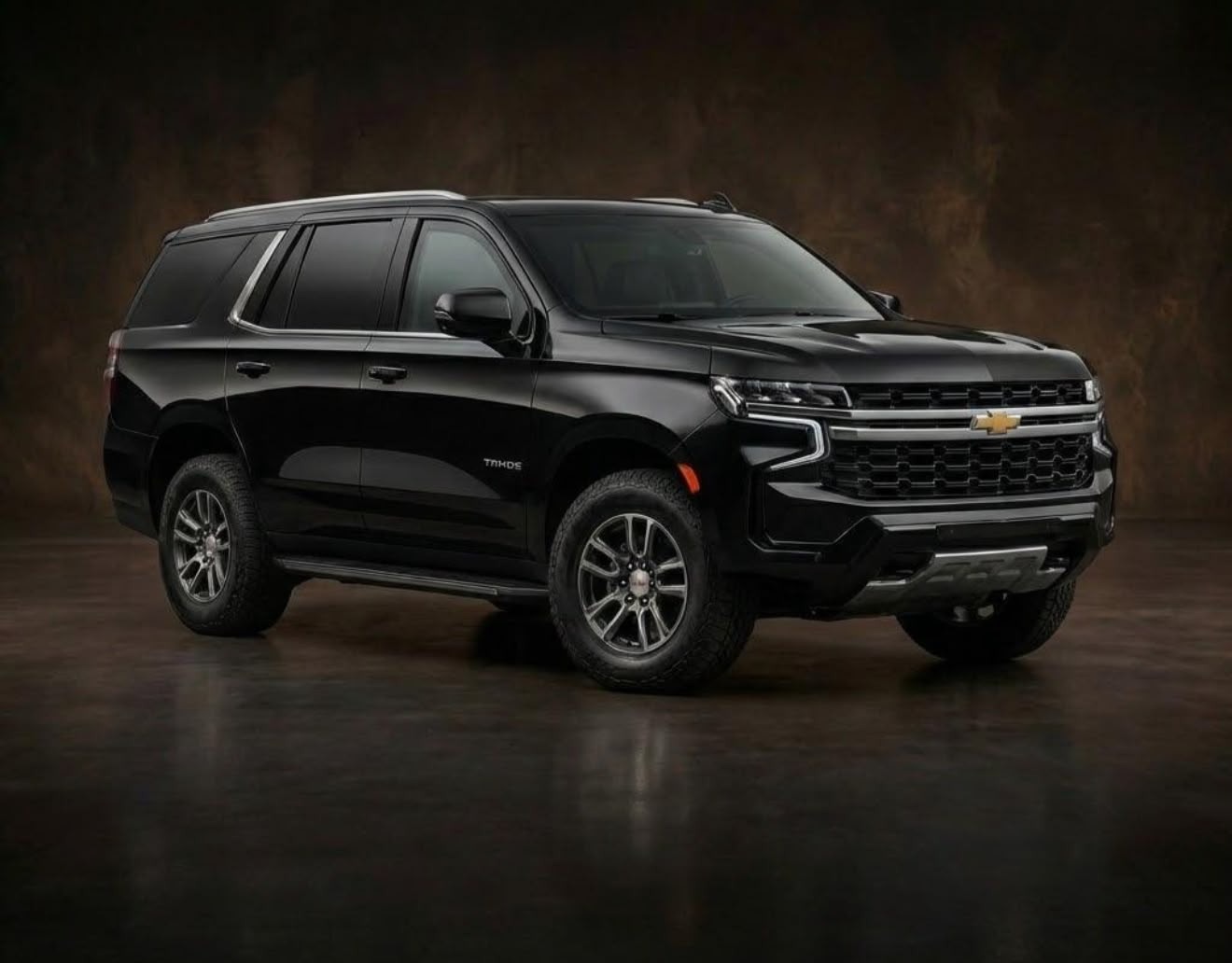 Black Chevrolet Tahoe SUV used by AS Premier Car Service